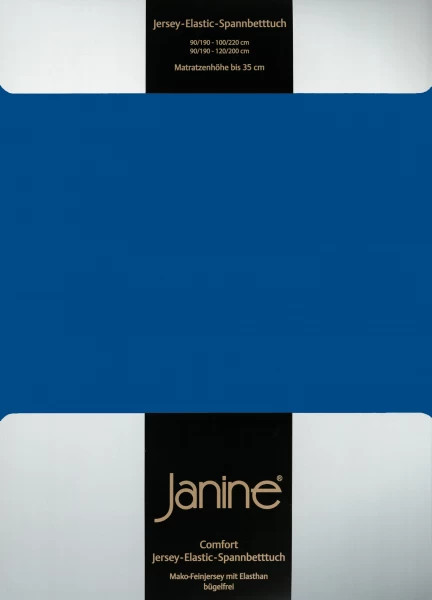 Wasserbett Spannbettlaken Janine Elastic-Jersey 5002